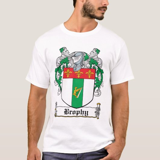 Brophy Family Crest T-shirt (Voorkant)