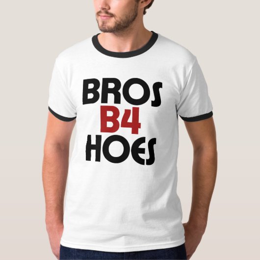 Bros B4-hosts T-shirt (Voorkant)