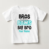 Bros Before Bows Big Brother gepersonaliseerd T-sh (Voorkant)