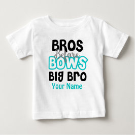 Bros Before Bows Big Brother gepersonaliseerd T-sh