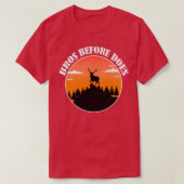Bros Before Does Bachelorfeest T-shirt (Design voorkant)