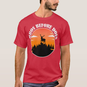 Bros Before Does Bachelorfeest T-shirt