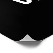 Bros-coli Funny Veggie Broccoli Pun Dark BG Poster (Hoek)