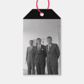 Bros, President John Kennedy, Robert en Ted Cadeaulabel (Achterkant)