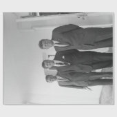 Bros, President John Kennedy, Robert en Ted Cadeaupapier (Vlak)