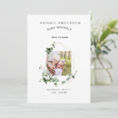 Bros to Bows Baby Sprinkle Uitnodiging (Staand voorkant)