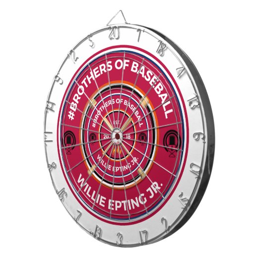 Bros. van BB Dartboard Dartbord (Voorkant Rechts)