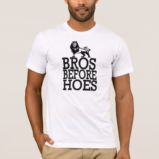 BROS VÓÓR DE HOOP T-SHIRT (Voorkant)