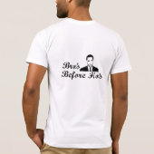 Bro's voor Ho's T-shirt (Achterkant)