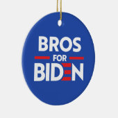 BROS VOOR JOE BIDEN KERAMISCH ORNAMENT (Rechts)