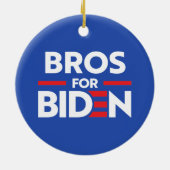 BROS VOOR JOE BIDEN KERAMISCH ORNAMENT (Achterkant)