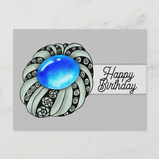 Brosche  briefkaart (Voorkant)