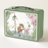 Brotdose / Lunchbox mit Pferdemotiv (Achterkant)