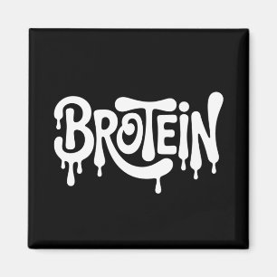 Brotein Eiwit Grappige Bro Gym LGBTQ Gay Pride All Magneet