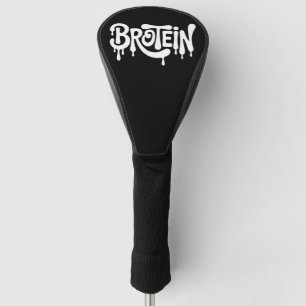 Brotein Eiwit Grappige Bro Gym LGBTQ Gay Pride Bon Golfheadcover