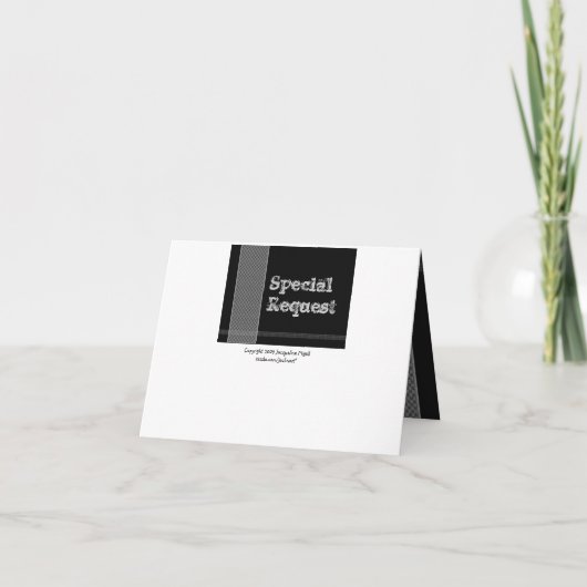 BROTHER be My Best Man - Black and Silver Checks (Achterkant)