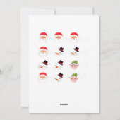 Brother Bear LGBT Kerstmis Regenboog Proud Gay Les Feestdagenkaart (Achterkant)