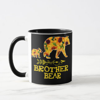 Brother Beer Sunflower Funny Moeder vader Mok