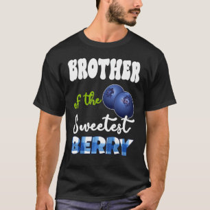 Brother Berry 1e verjaardag Blueberry thema snoepj T-shirt