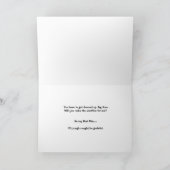 BROTHER Best Man Wedding Invite - FUNNY (Binnen)