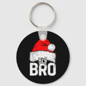 Brother Big Santa Christmas Family Matching Pyjama Sleutelhanger (Voorkant)