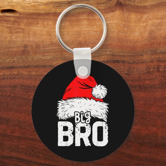 Brother Big Santa Christmas Family Matching Pyjama Sleutelhanger (Voorkant)