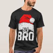 Brother Big Santa Christmas Family Matching Pyjama T-shirt (Voorkant)