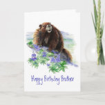 Brother, Birthday Engevaared Animal Greeting Kaart<br><div class="desc">10% van de vuile will go to helping these cute endangered animals. 



  



 



  



 



  



 



 



 


Copy
 


 zazzle.com</div>