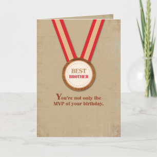 Brother Birthday MVP, Sport Kaart