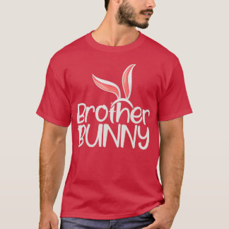 Brother Bunny Funny Gezegde Cute Family Matching E T-shirt