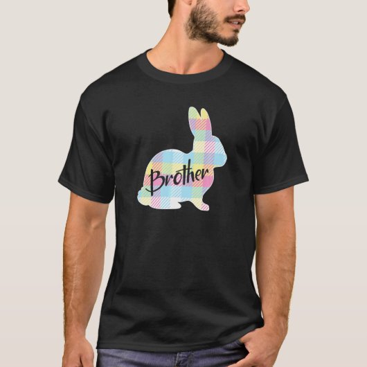 Brother Bunny Rabbit Pastel Pset Easter T-shirt (Voorkant)