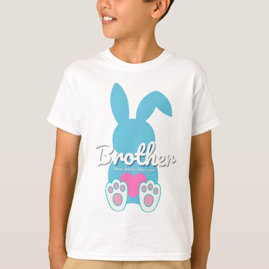 Brother Bunny T-shirt – Schattige Familie Paascade (Voorkant)