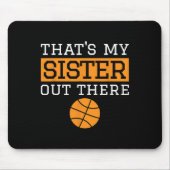 Brother Bysketbyll Gift Dat is mijn zus Bysketbyl Muismat (Voorkant)