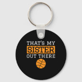 Brother Bysketbyll Gift Dat is mijn zus Bysketbyl Sleutelhanger (Voorkant)