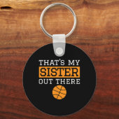 Brother Bysketbyll Gift Dat is mijn zus Bysketbyl Sleutelhanger (Voorkant)