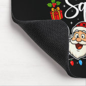 Brother Christmas Crew 2026 Leopard Funny Santa Fa Muismat (Hoek)