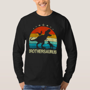 Brother Dinosaur Brothersaurus 2 Twee Kinder Chris T-shirt