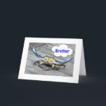 BROTHER-DON IS GEEN CRAB (ZEGT DE CRAB) KAART<br><div class="desc">KLAAR OM NU TE PARTIJEN,  BROER-DON IS GEEN CRAB OP UW GROTE DAG! ZEGT DE CRAB!!!!</div>