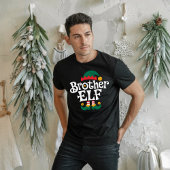 Brother Elf Funny Elf Bijpassende kerstcadeau T-shirt