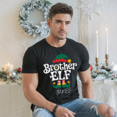 Brother Elf Funny Elf Bijpassende kerstcadeau T-shirt