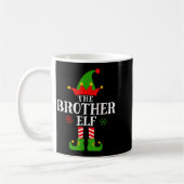 Brother Elf Funny Matching Family Group Christmas  Koffiemok (Links)
