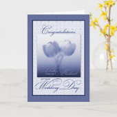 Brother en zijn nieuwe man Weddenschap Gefelicitee Kaart (Gele Bloem)