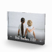 Brother Foto Best Brother Ever Hearts Moderne (Rechts)