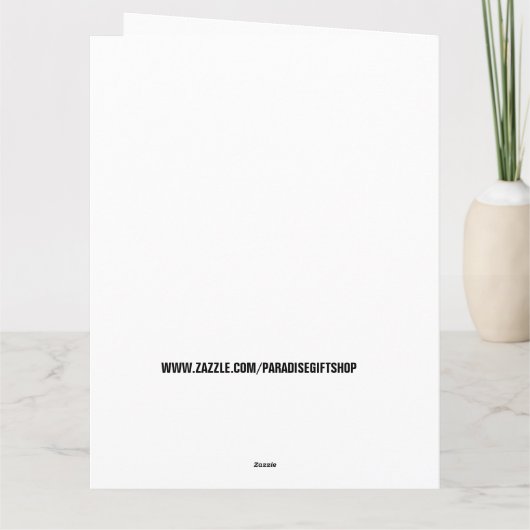 BROTHER FUNNY MONKEY BIRTHDAY OVERGEZIEN KAART (Achterkant)