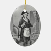 Brother George Washington Keramisch Ornament (Voorkant)