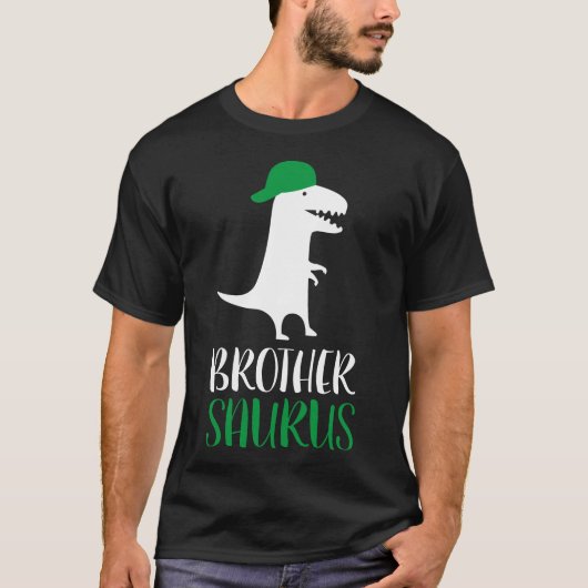 Brother Gift, Brother, Dinosaur, Brothersaurus T T-shirt (Voorkant)