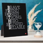 Brother Gift Fotoplaat (Zijkant)