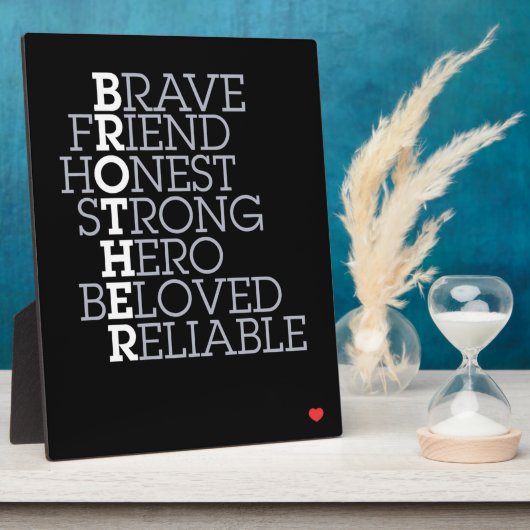 Brother Gift Fotoplaat (Zijkant)