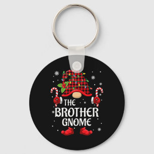 Brother Gnome bijpassende kerst PJS voor familie Sleutelhanger