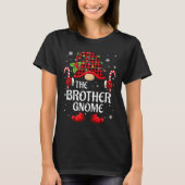 Brother Gnome Matching Christmas Pjs For Family  T-shirt (Voorkant)
